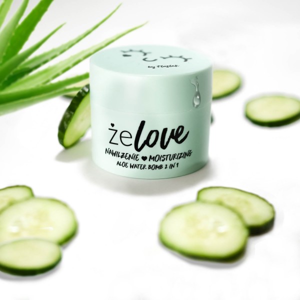 Pleťový gel s aloe vera linie thatLOVE Hydratační maska s aloe vera