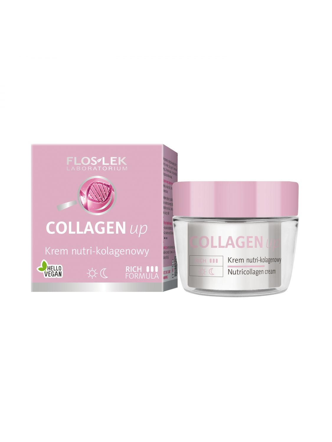 Поживно-колагеновий крем 70+ Floslek COLLAGEN up