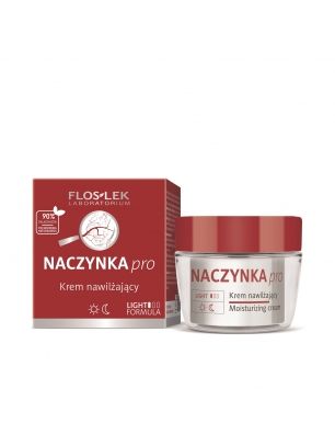 LIGHT FORMULA moisturizing face cream for sensitive and vascular skin with arnica for day and night FLOSLEK 50ml