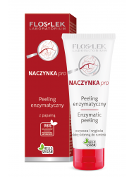 Vyhlazující a čisticí enzymatický peeling pro citlivou a cévní pleť Floslek NACINKA pro