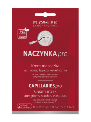 Крем у вигляді живильної маски для капілярної шкіри NACNENKA pro Floslek Саше 2х5 мл