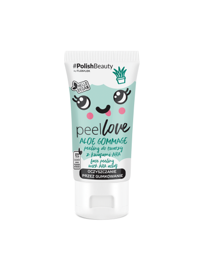 peelLOVE Gommage peeling aloes FLOSLEK peeling wegański