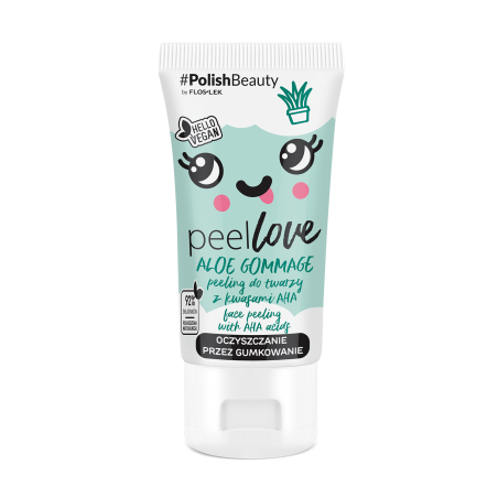 peelLOVE Gommage peeling aloes FLOSLEK peeling wegański