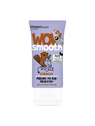 WOW SMOOTH! Peeling do rąk delikatny CELULOZA - 50g - Floslek