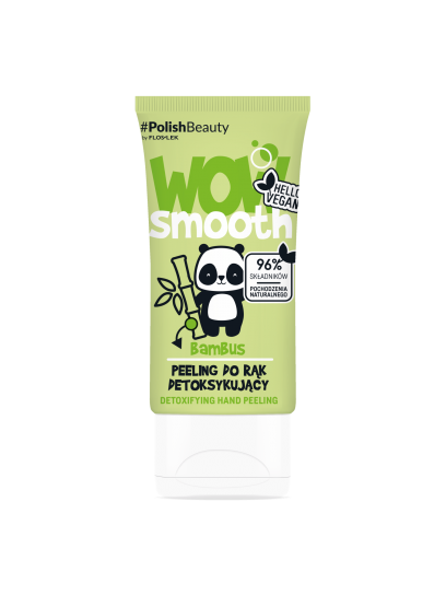 WOW SMOOTH! Peeling do rąk detoksykujący BAMBUS - 50 g - Floslek