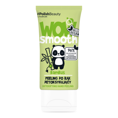 WOW SMOOTH! Entgiftendes Handpeeling BAMBUS - 50 g - Floslek