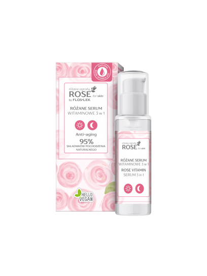 ROSE for skin Rose vitamin serum 3 in 1 FLOSLEK