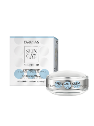 SKIN CARE EXPERT® SPHERE-3D spherical face cream with hyaluronic acid FLOSLEK ScE SPHERE 3D