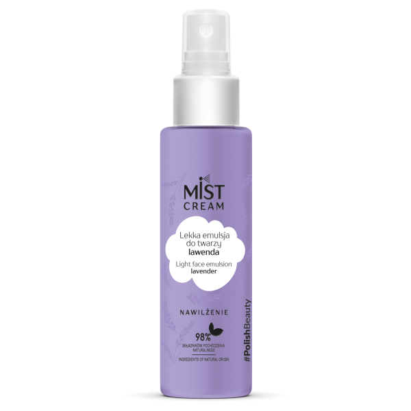 Mist CREAM Легка емульсія для обличчя лавандова Floslek