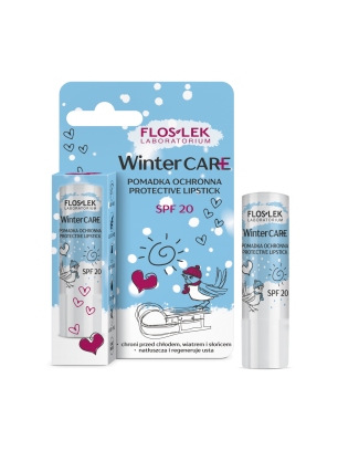 WINTER CARE Protective lipstick SPF 20 - Floslek