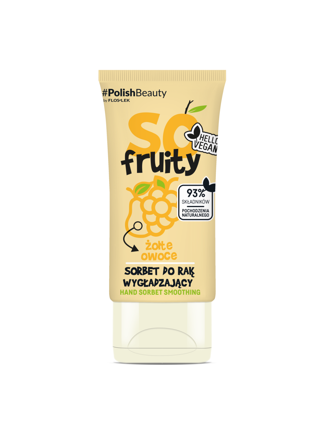 SO FRUITY Hand Sorbet Yellow Fruits 50ml - FLOSLEK