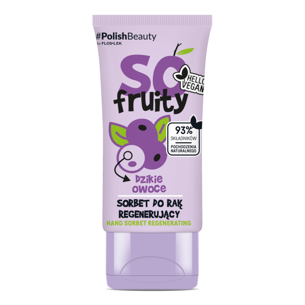 SO FRUITY REGENERUJÍCÍ sorbet na ruce z divokého ovoce 50ml FLOSLEK