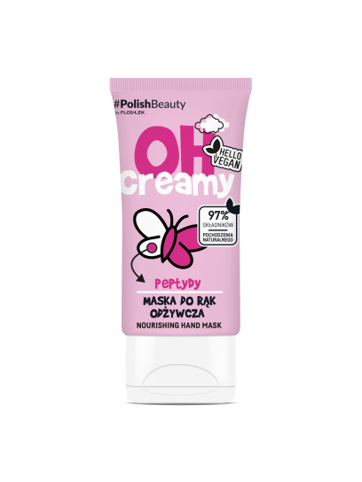 OH Creamy PEPTYDY Maska do rąk odżywcza 50ml - FLOSLEK