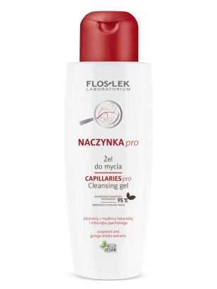 Washing gel for capillary and sensitive skin with soapwort and ginkgo biloba FLOSLEK 200ml