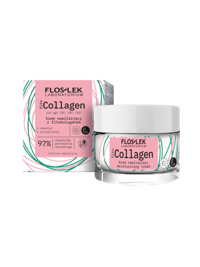 PhytoCOLLAGEN pro age Feuchtigkeitsspendende Tages- und Nachtcreme mit Phytocollagen Floslek