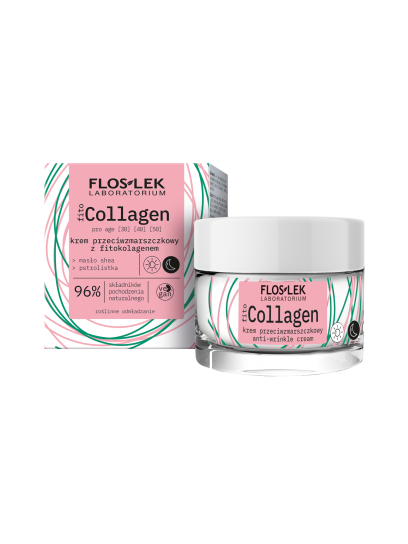 PhytoCOLLAGEN pro age Anti-wrinkle cream with phytocollagen for day and night Floslek