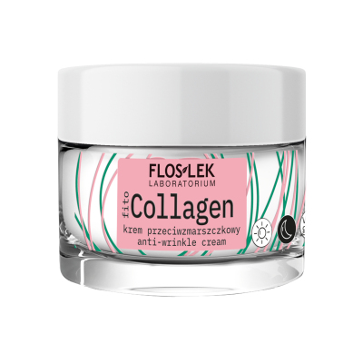 FytoCOLLAGEN pro age Крем проти зморшок з фітоколлагеном для обличчя денний та нічний Floslek