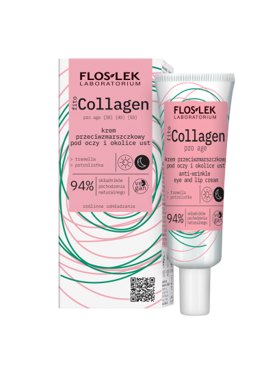 fitoCOLLAGEN pro age Krem przeciwzmarszczkowy pod oczy i okolice ust 30 ml - Floslek