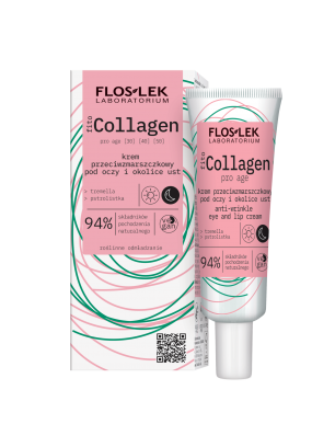 フィトコラーゲン・プロエイジ 目元と口元のシワ対策クリーム 30ml - Floslek