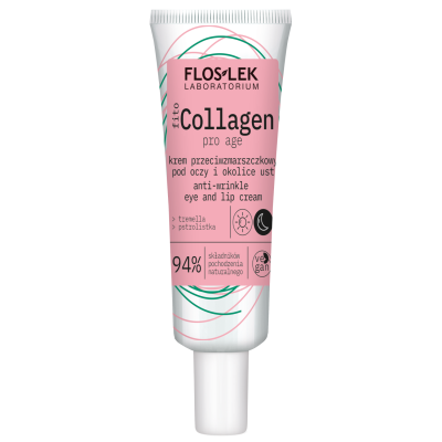 PhytoCOLLAGEN pro age Krém proti vráskám na oči a rty 30 ml - Floslek