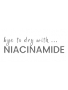 bye to dry with NIACINAMIDE