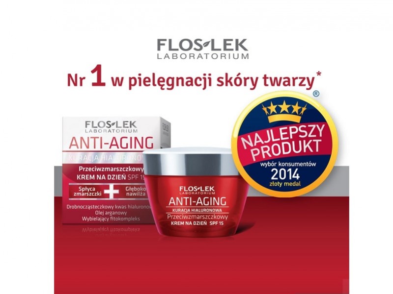Złoty medal dla Przeciwzmarszczkowego kremu na dzień SFP 15