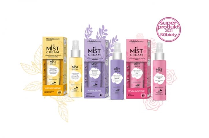 MIST CREAM  z nagrodą SUPERPRODUKT Świata Kobiety 2021