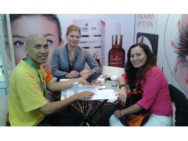 Jakarta 2015 - FLOSLEK na targach Cosmobeaute Indonesia