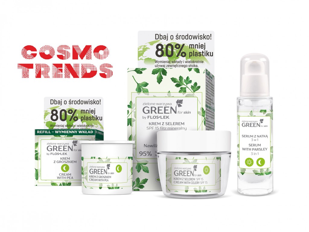 GREEN for skin w gronie światowych COSMO TRENDS!