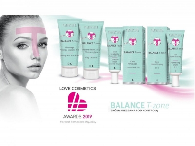 Nagroda Love Cosmetics Awards 2019 dla BALANCE T-zone!